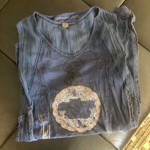 Free People Language of Lovers Tunic ~ Vintage